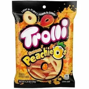 Trolli Peachie-O’s – 5lb