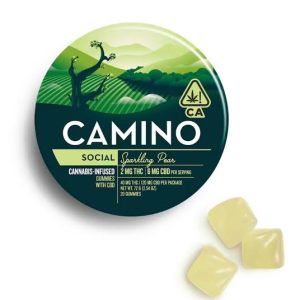 Camino Sparkling Pear CBD Gummies