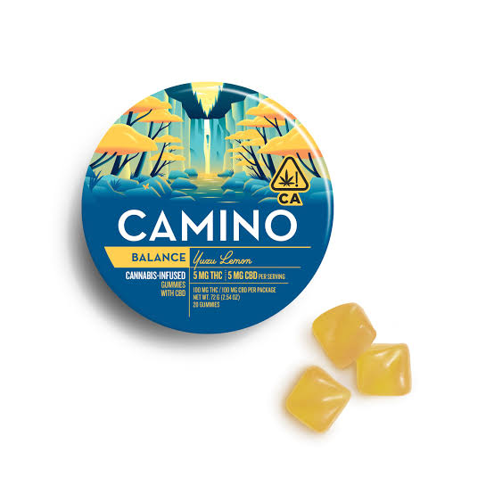 Camino Yuzu Lemon CBD Balance Gummies