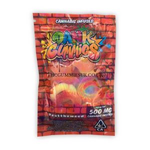 Dank Gummies Tangy 500MG Thc