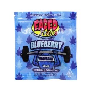 Faded Fruits Blue Slush
