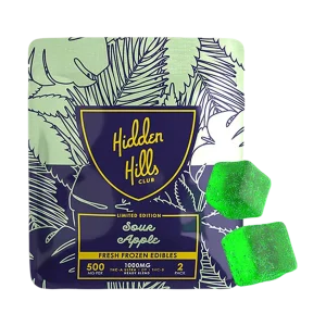 Sour Apple | Heady Blend | 1000mg Edibles