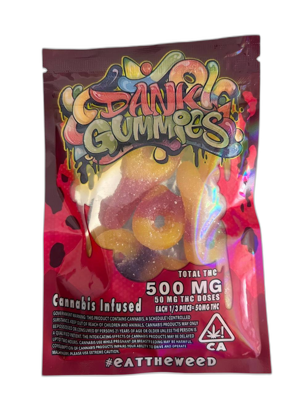 Dank Rootbeer Gummies 500MG Thc