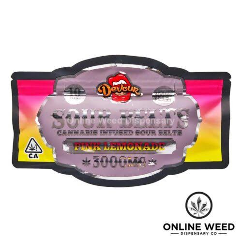 PINK LEMONADE SOUR BELTS