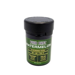 Pixie Dust D8/D9/THCP 1200mg Gummies Watermelon