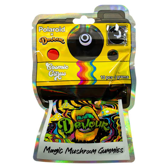 Polaroid x Devour 5g Magic Mushroom Gummies – Acid Apple