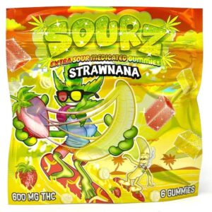 Sourz Gummies Strawnana