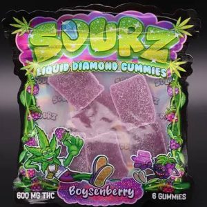 Sourz Gummies Boysenberry