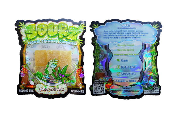 Sourz Gummies Pina Colada