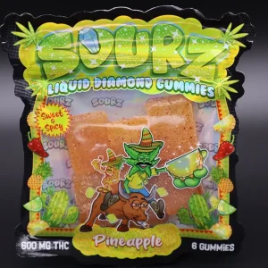 Sourz Gummies Pineapple
