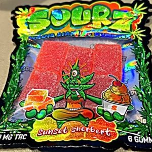 Sourz Gummies Sunset Sherbet