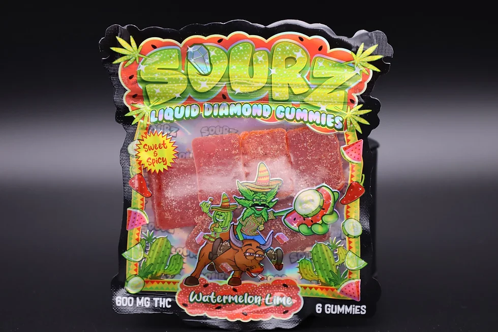 Sourz Gummies Watermelon Lime