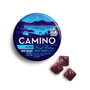 Camino Midnight Blueberry Sleep Gummies
