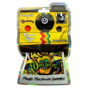 Polaroid x Devour 5g Magic Mushroom Gummies – Cosmic Citrus