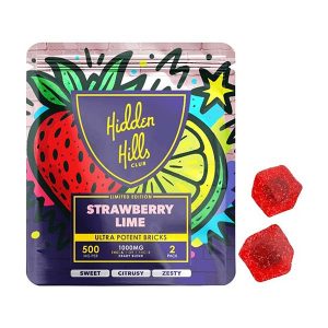Strawberry Lime | Heady Blend | 1000mg Edibles