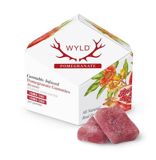 Pomegranate ‘Restore’ Gummies (High CBD)