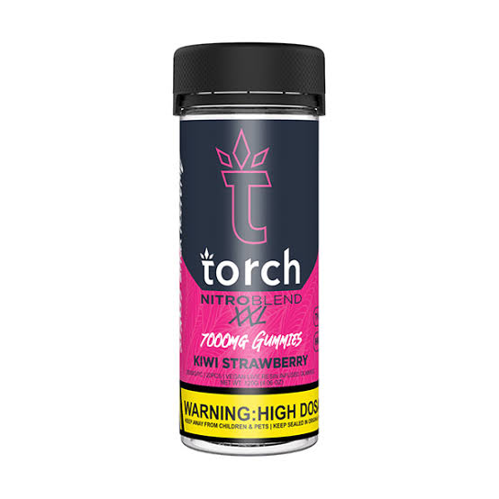 Torch THC-A Nitro Blend Gummies 7000mg – Kiwi Strawberry