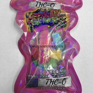 Dank Gummies Pink Bears 500MG Thc