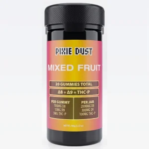 Pixie Dust D8/D9/THCP 1200mg Gummies Mixed Fruit