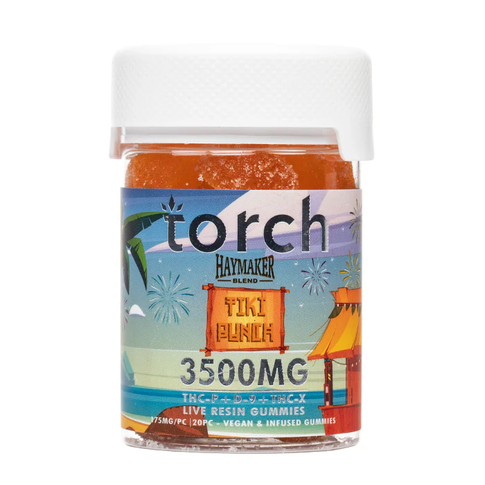 Torch THC Haymaker Blend Gummies 3500mg – Tiki Punch