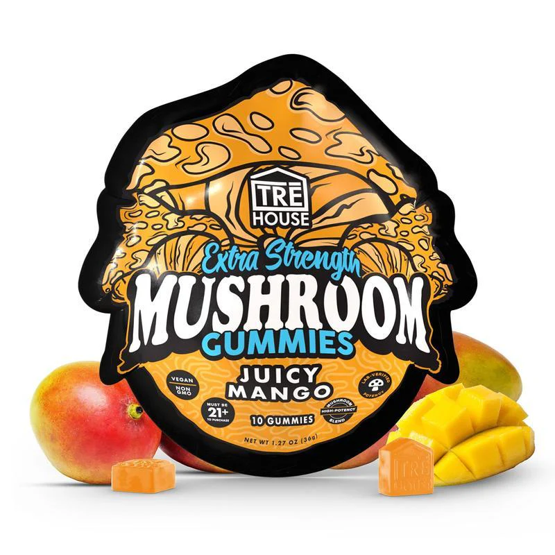 TRE House | Juicy Mango Magic Mushroom Gummies | 15ct