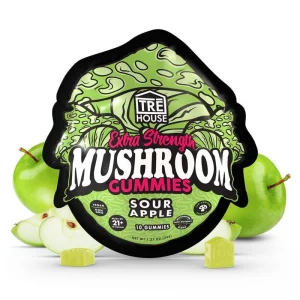 TRE House | Sour Apple Magic Mushroom Gummies | 15ct